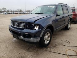 Salvage cars for sale from Copart Pekin, IL: 2003 Ford Explorer XLT