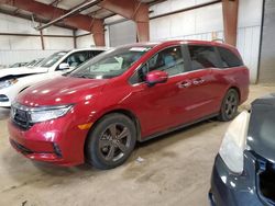 Salvage cars for sale at Lansing, MI auction: 2022 Honda Odyssey EX