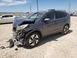 Salvage cars for sale at Temple, TX auction: 2015 Honda CR-V Touring