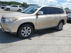Salvage cars for sale at Lebanon, TN auction: 2011 Toyota Highlander Base