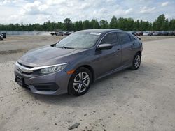 Salvage cars for sale from Copart Lumberton, NC: 2016 Honda Civic LX