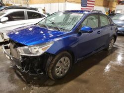 Salvage cars for sale at Anchorage, AK auction: 2020 KIA Rio LX