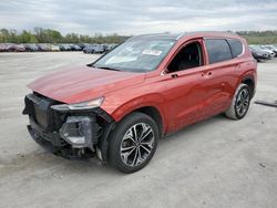 Hyundai Santa fe Limited salvage cars for sale: 2019 Hyundai Santa FE Limited