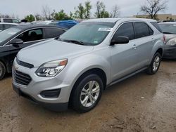 Salvage cars for sale from Copart Bridgeton, MO: 2016 Chevrolet Equinox LS