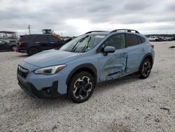 Salvage cars for sale from Copart New Braunfels, TX: 2021 Subaru Crosstrek Limited