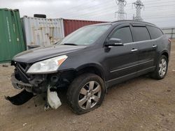 Chevrolet salvage cars for sale: 2011 Chevrolet Traverse LTZ