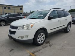 Salvage cars for sale from Copart Wilmer, TX: 2012 Chevrolet Traverse LS