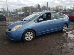 Salvage cars for sale from Copart Chalfont, PA: 2006 Toyota Prius