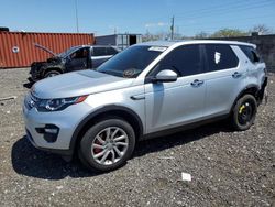 Salvage cars for sale from Copart Homestead, FL: 2016 Land Rover Discovery Sport HSE