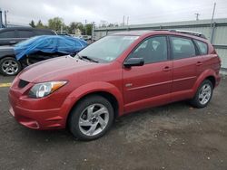 Salvage cars for sale from Copart Pennsburg, PA: 2004 Pontiac Vibe
