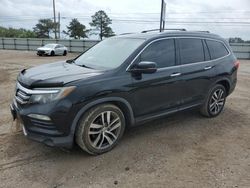 Salvage cars for sale from Copart Newton, AL: 2017 Honda Pilot Touring