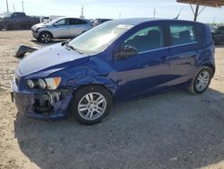 Salvage cars for sale at Temple, TX auction: 2013 Chevrolet Sonic LT