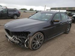 Salvage cars for sale at Houston, TX auction: 2018 BMW 540 I