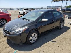 Salvage cars for sale at San Diego, CA auction: 2017 KIA Forte LX