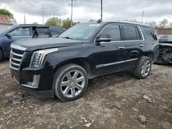 Salvage cars for sale at Columbus, OH auction: 2018 Cadillac Escalade Luxury