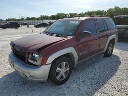 Salvage cars for sale from Copart New Braunfels, TX: 2004 Chevrolet Trailblazer LS