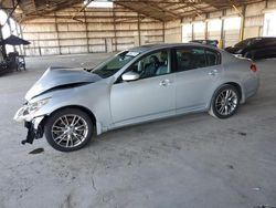 Salvage cars for sale at Phoenix, AZ auction: 2009 Infiniti G37 Base