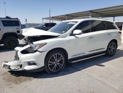 Infiniti salvage cars for sale: 2016 Infiniti QX60