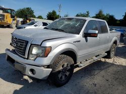 Salvage cars for sale from Copart Midway, FL: 2011 Ford F150 Supercrew