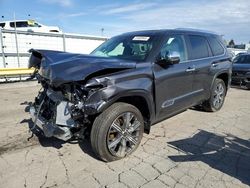 Salvage cars for sale at Dyer, IN auction: 2024 Toyota Sequoia SR5