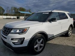 Ford salvage cars for sale: 2017 Ford Explorer XLT