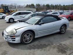 Salvage cars for sale at Exeter, RI auction: 2005 Mitsubishi Eclipse Spyder GTS