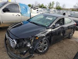 Salvage cars for sale at Bridgeton, MO auction: 2018 Hyundai Elantra SEL