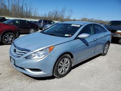 Salvage cars for sale at Leroy, NY auction: 2011 Hyundai Sonata GLS