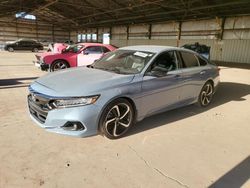 Salvage cars for sale from Copart Phoenix, AZ: 2021 Honda Accord Sport