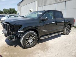 Salvage cars for sale from Copart Apopka, FL: 2021 Nissan Titan SV