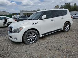Salvage cars for sale at Memphis, TN auction: 2012 Infiniti QX56