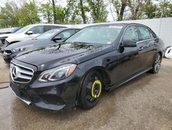 Salvage cars for sale from Copart Bridgeton, MO: 2014 Mercedes-Benz E 550 4matic