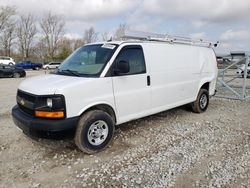 Salvage trucks for sale at Cicero, IN auction: 2014 Chevrolet Express G2500