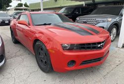 Salvage cars for sale at Grand Prairie, TX auction: 2013 Chevrolet Camaro LS