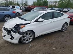Salvage cars for sale at Baltimore, MD auction: 2013 Hyundai Elantra GLS