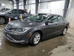 Chrysler 200 Limited salvage cars for sale: 2015 Chrysler 200 Limited