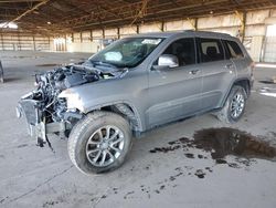 Salvage cars for sale at Phoenix, AZ auction: 2016 Jeep Grand Cherokee Limited