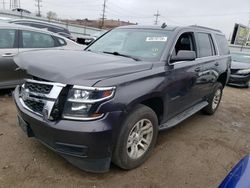 Salvage cars for sale from Copart Chicago Heights, IL: 2015 Chevrolet Tahoe C1500  LS