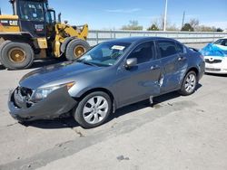 Salvage cars for sale at Littleton, CO auction: 2008 Honda Accord EXL