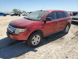 Ford Edge SE salvage cars for sale: 2008 Ford Edge SE