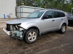 Salvage cars for sale at Austell, GA auction: 2010 Subaru Forester XS
