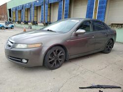 Salvage cars for sale at Columbus, OH auction: 2007 Acura TL