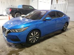 Salvage cars for sale at Austell, GA auction: 2021 Nissan Sentra SV