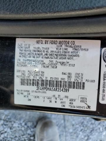 2010 Ford Fusion SE