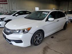 Honda salvage cars for sale: 2016 Honda Accord LX