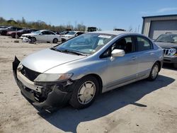 Vehiculos salvage en venta de Copart Duryea, PA: 2009 Honda Civic Hybrid