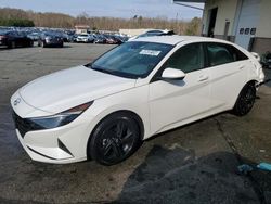 Salvage cars for sale at Exeter, RI auction: 2021 Hyundai Elantra SEL