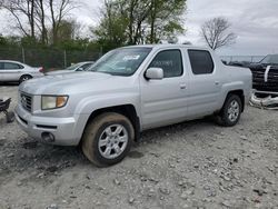 Honda salvage cars for sale: 2006 Honda Ridgeline RTL