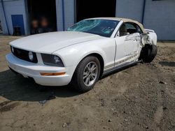 Salvage cars for sale at Windsor, NJ auction: 2005 Ford Mustang
