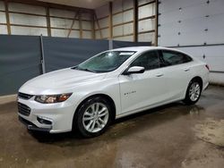 Salvage cars for sale at Columbia Station, OH auction: 2016 Chevrolet Malibu LT